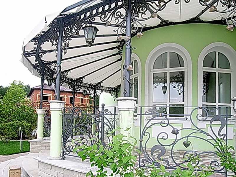 Круглые козырьки