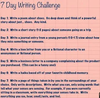 Writing 30