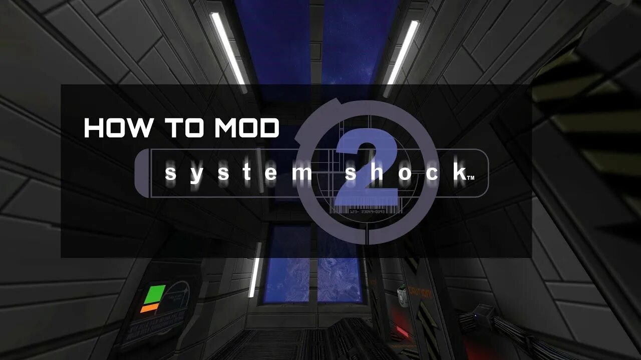 How to mod games. System Shock. System Shock 1 карты. System Shock 2 управление двигателями.