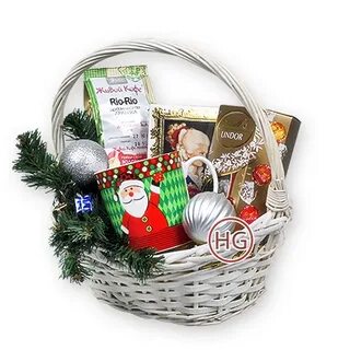 Продуктовый набор в подарок на новый год
