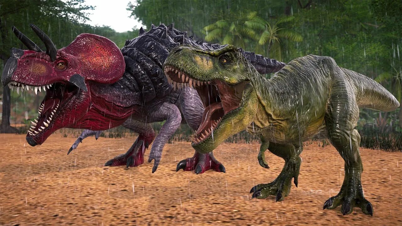 T rex vs t rex 2. T rex vs t rex 2