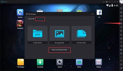 Nox setup