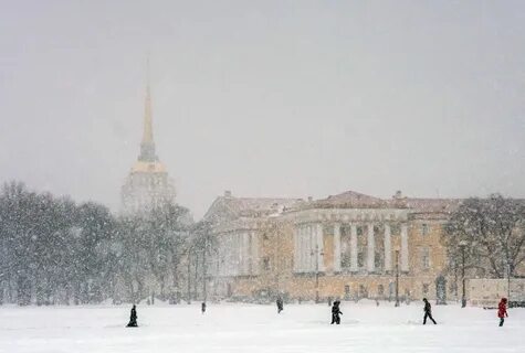 Снег в санкт петербурге