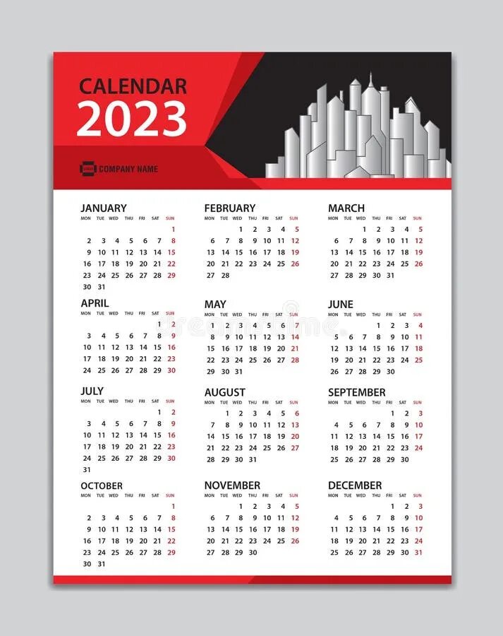 Calendar 2027 year english colorful square Vector Image