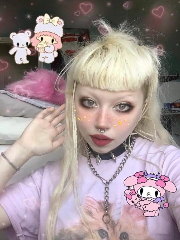 Pin de Ellie Stewart em Makeup Maquiagem punk, Maquiagem, Cabelo