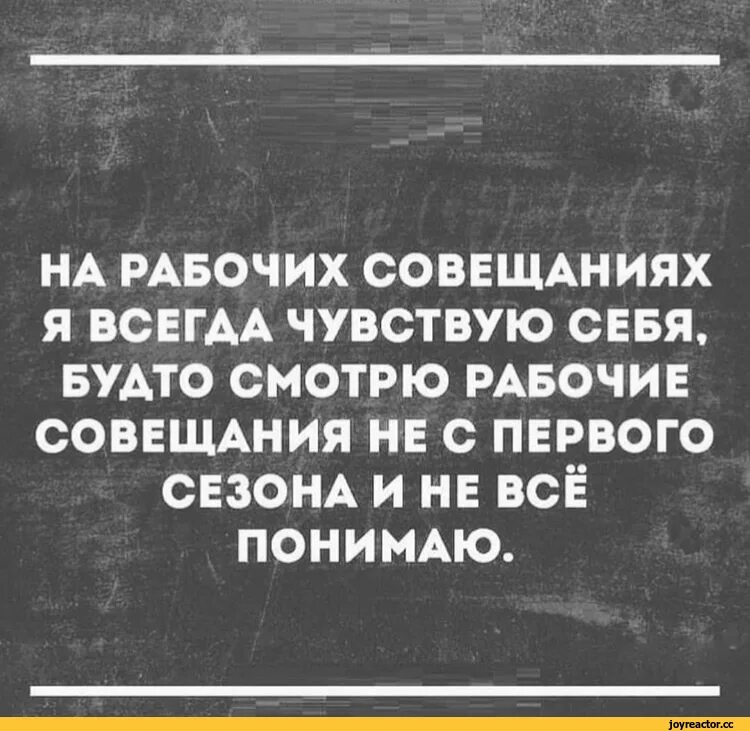 Ощущение всегда. Анекдот про совещание. шутки про совещания. на рабочих совещаниях я всегда чувствую. совещание демотиватор.