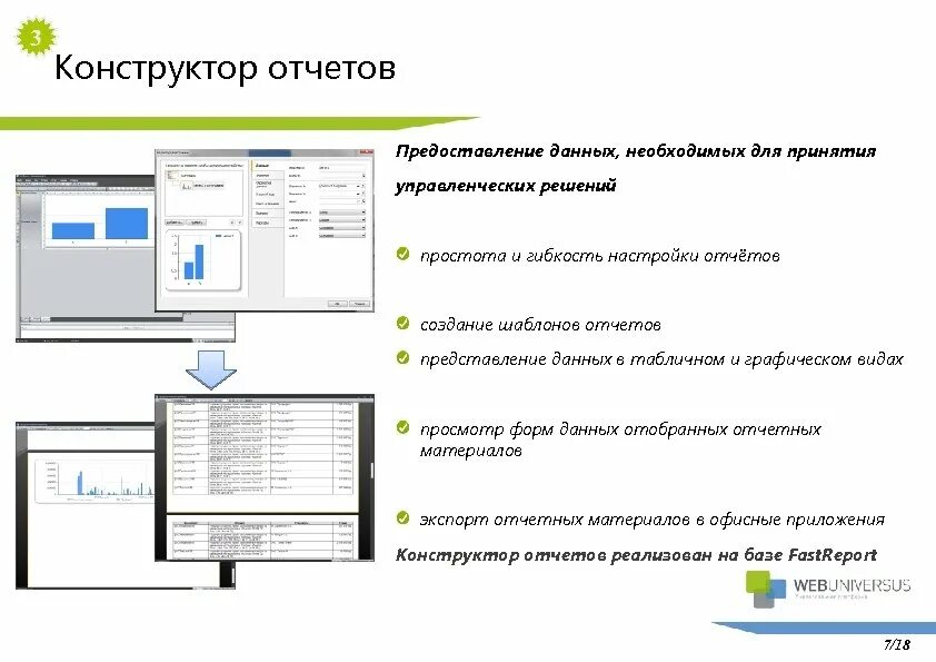 Предоставление данных приложениям. Конструктор отчетов. Конструктор создания отчётов. Пример конструктора отчетов. Создание шаблона отчета.