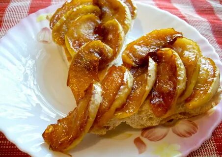 Пирожки с яблоками жарены