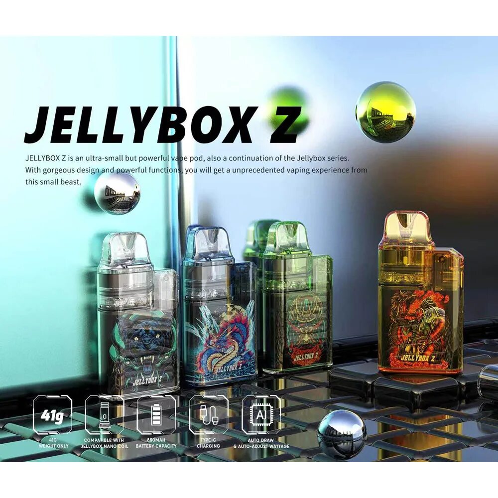 Jellybox v3. Rincoe jellybox z 850mah pod kit. jellybox z kit. набор rincoe jellybox z 850mah. rincoe jellybox z pod kit.