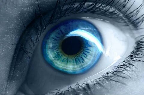 Eyes blue jeans