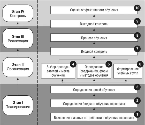 Процесс подготовки кадров