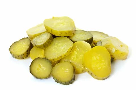Маринованный огурец нарезанный