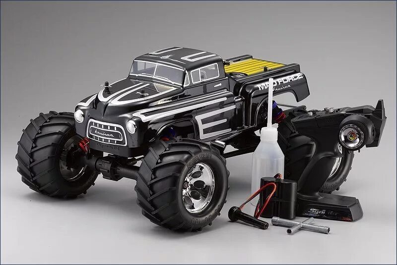 Бензиновая машинка на пульте. Kyosho Mad Force Nitro. Kyosho Monster 1/8. Kyosho Mad Force. Kyosho Mad Force с ДВС.