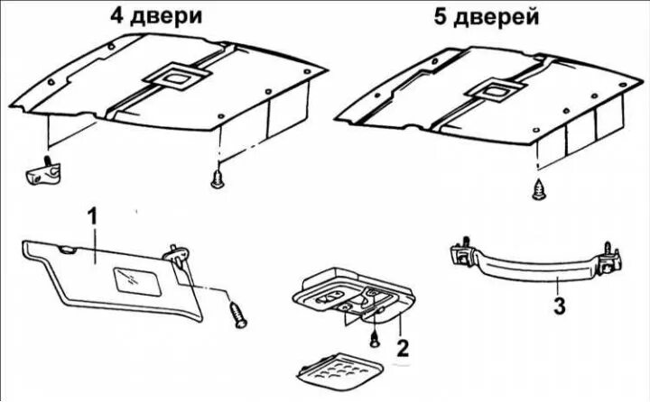 Как снять потолок хендай элантра 3 Как снять потолок