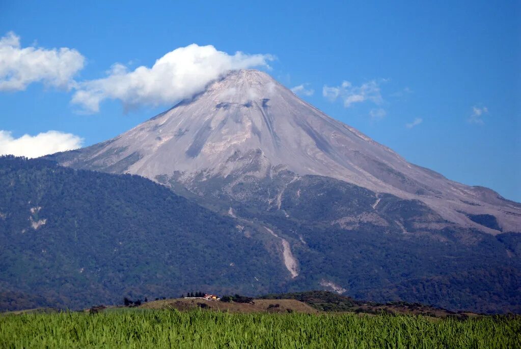 Вулкан Колима. Вулкан де Колима, Мексика. Колима Мехико. Колима (штат).