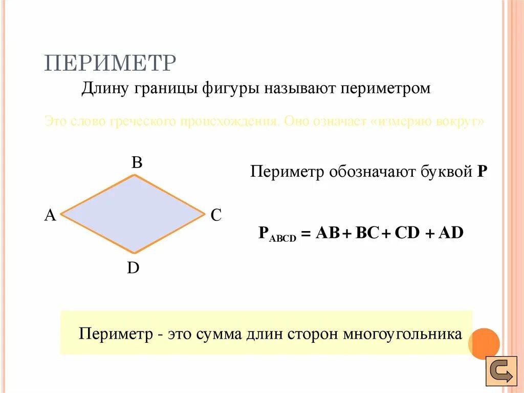 Как найти периметр равного многоугольника. Обозначение периметра. Как обозначается периметр. Периметр 2 класс. Периметр многоугольника.