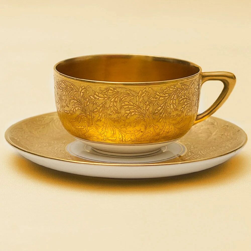 Золотая чашка с блюдцем. Чашка чайная (rosenthal). чашки кофейные розенталь золото. чайная пара золото. чашки с позолотой.