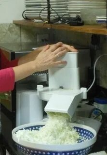 Кухонный комбайн капуста шинкованная