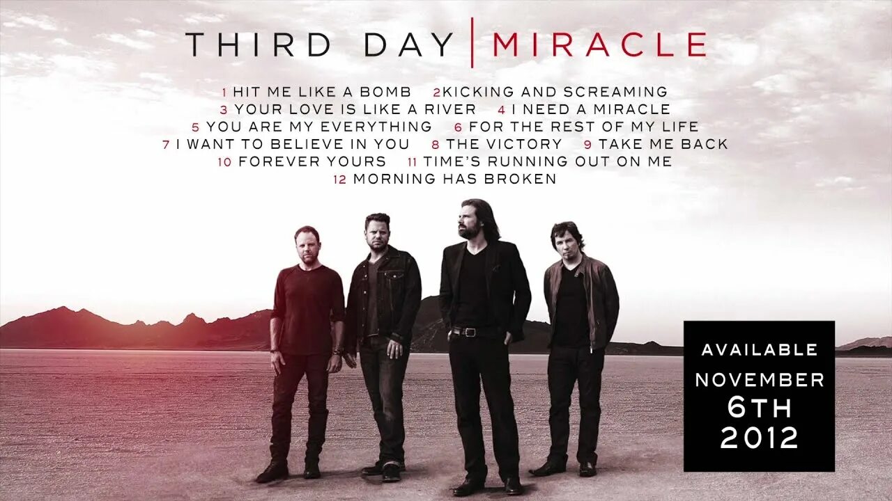The third day. Группа third day. third day miracle. third day википедия. third day the second chance.