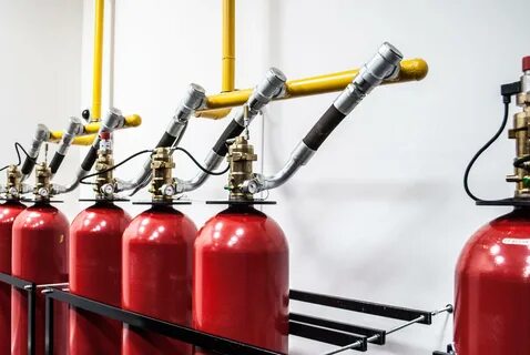 Пожтехника газовое пожаротушение