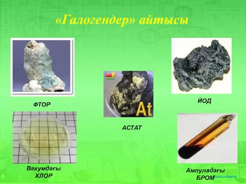 Хлор 2 бром 2 йод 2. Галогендер. Химия Галогендер. Фтор хлор бром йод. Галогендер слайд.