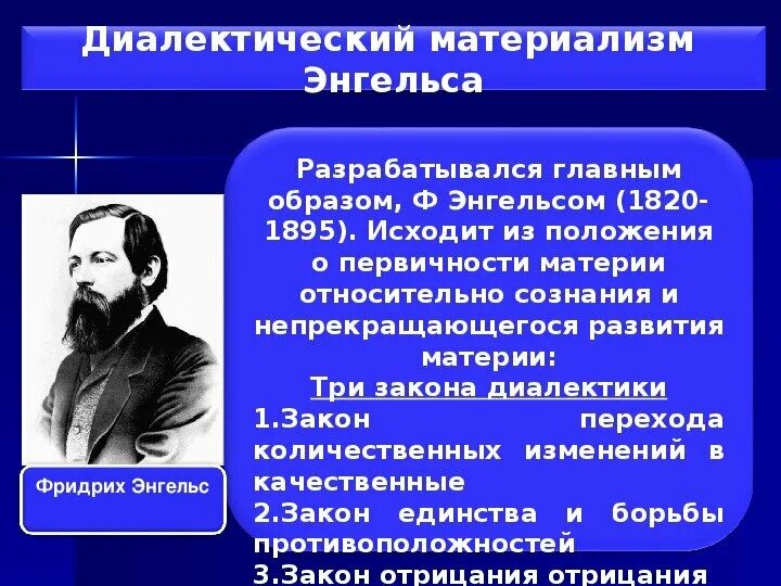Идеи материализма