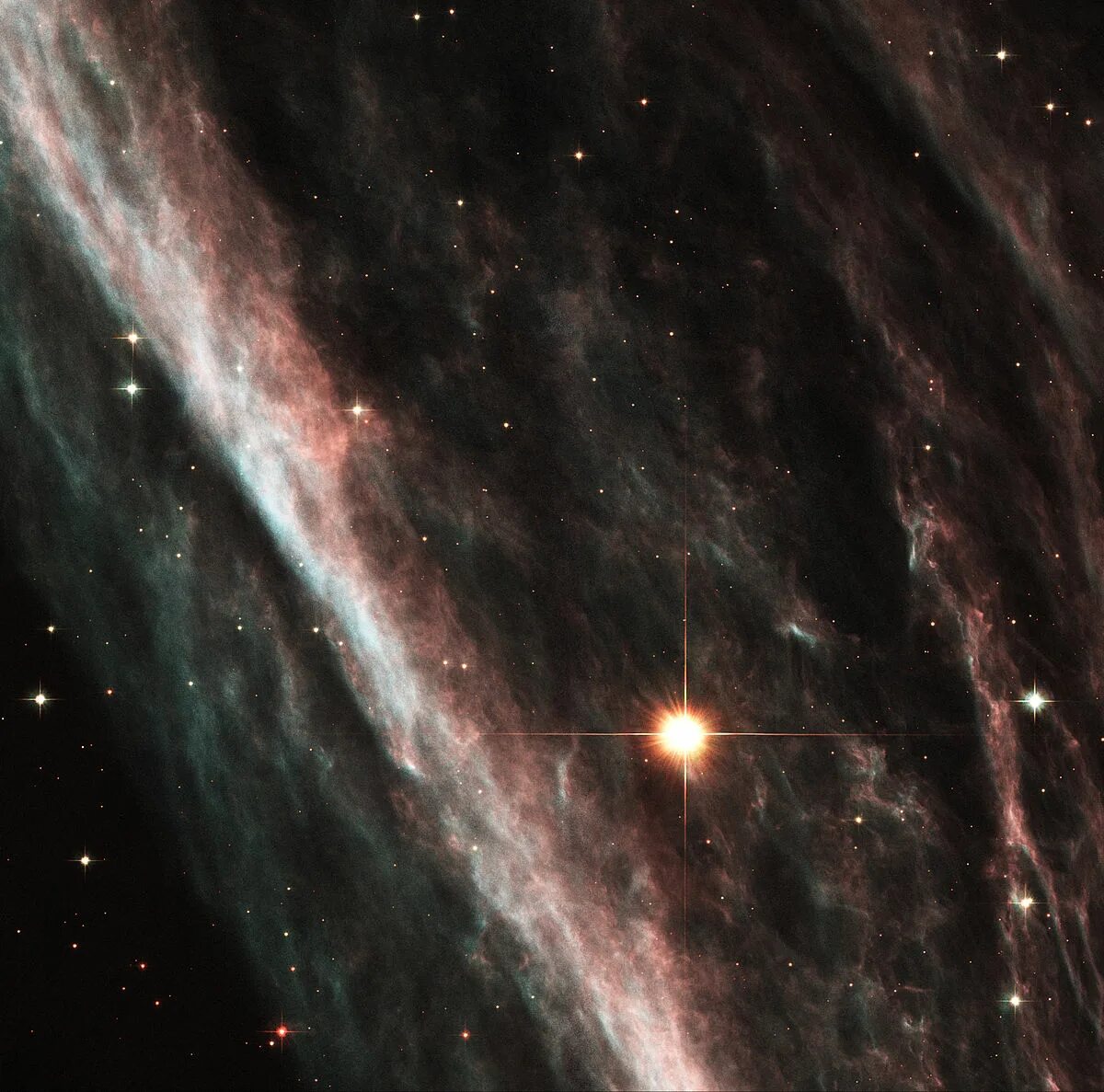 Туманность карандаш NGC 2736. Космические объекты. Звезды из космоса. Фотографии космоса.