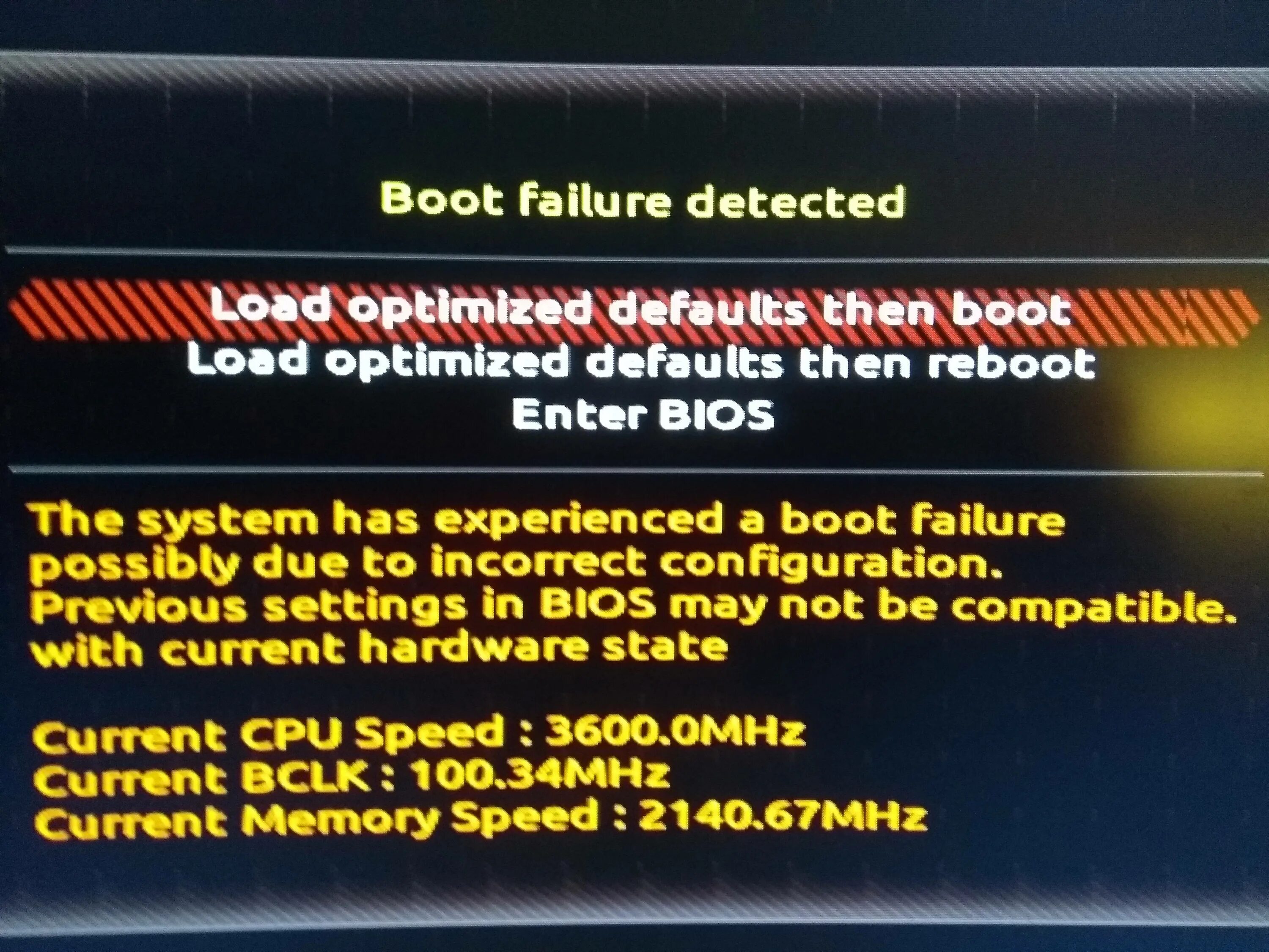 Boot failure detected. Boot failure detected Gigabyte. The System has experienced a Boot failure possibly due to Incorrect configuration. Boot failure detected что делать. The system has detected