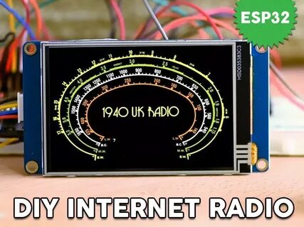 Интернет радио на esp32