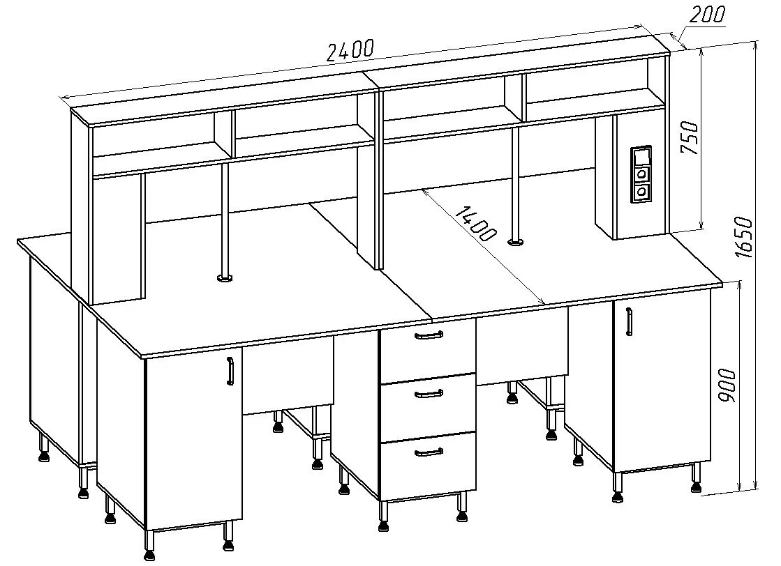 Высота лабораторного стола. Стол островной химический СОВЛАБ 2400. Стол лабораторный островной 2600*1300*2250. Стол островной химический Lab-091. Стол островной лабораторный химический.