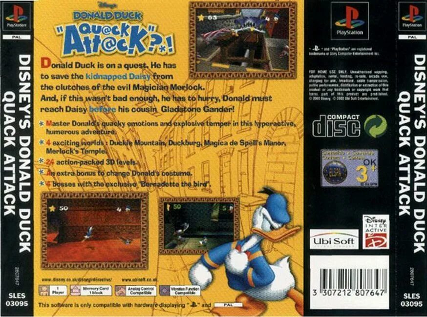 Donald duck goin. Donald Duck ps1 обложка. Ps1 Disney's Disney's Donald Duck Goin Quackers русская версия. Disney's Donald Duck: Goin' Quackers ps1. Disney's Donald Duck Goin' Quackers игра ps1.