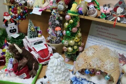 Новогодние поделки на выставку своими руками