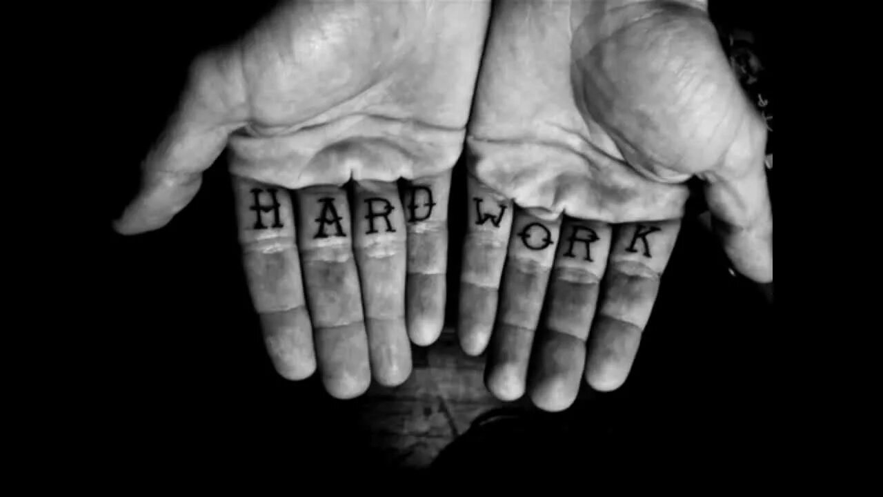 Work work work. All work and no play. All that work. Worols. All that work.