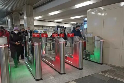 Новые турникеты в метро
