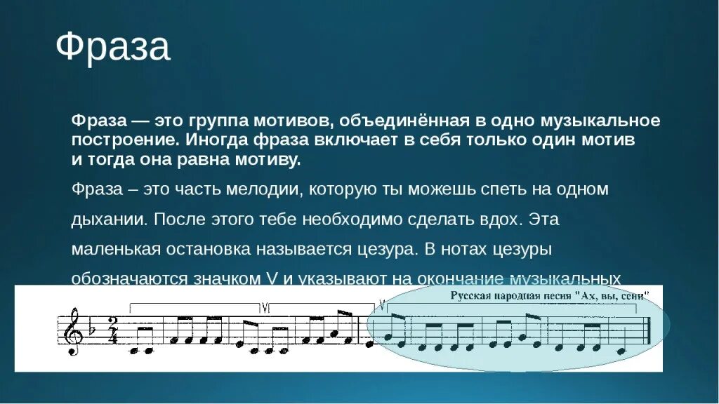Текст период примеры. Музыкальная фраза в Музыке это. Фраза (музыка). Фразы и предложения в Музыке. Музыкальные примеры.