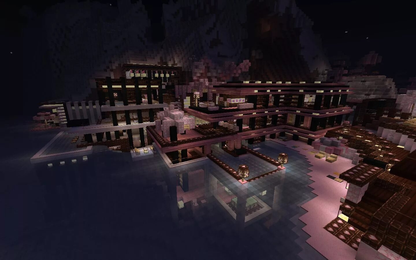 Карта огромного дома. Дом в горе майнкрафт. База в горе майнкрафт. Minecraft база на горе. Красивые дома в МАЙНКРАФТЕ.