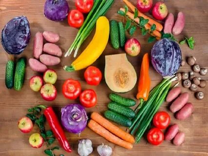 Едим продукты одного цвета