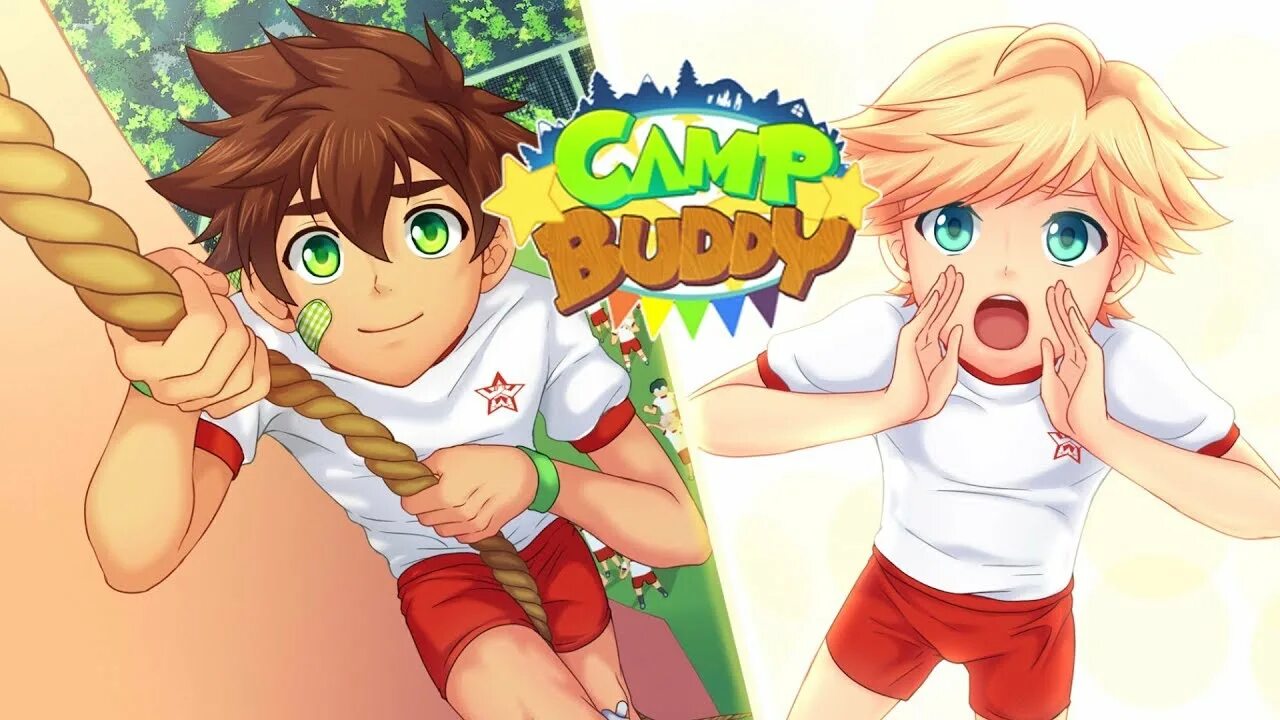 Camp buddy хантер. Хантер из camp buddy. хантер спрингфилд camp buddy. camp buddy кейтаро и хантер. харуки сакурай camp buddy.