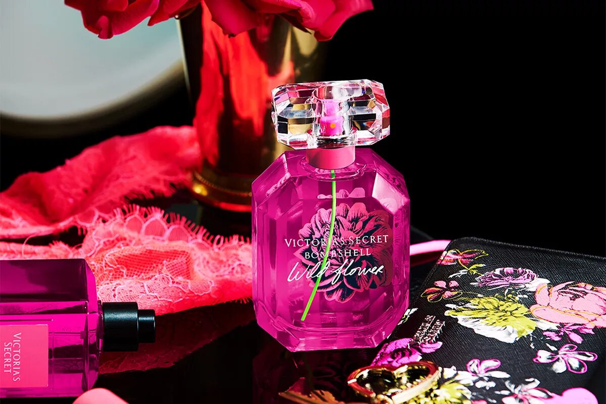 Wild secret. Victoria's Secret bombshell Wild Flower EDP, 100 ml. Духи дорогие женские.