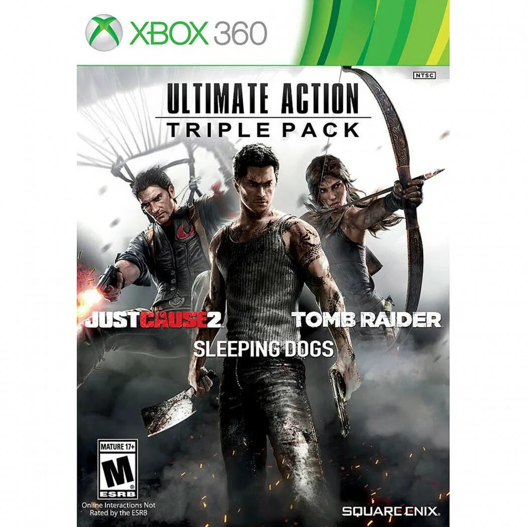 Ultimate Action Triple Pack. Ultimate Action Triple Pack just cause 2, sleeping Dogs, Tomb Raider. Игры на хбокс 360. Just cause 2 sleeping Dogs Tomb Raider. Образ игры xbox