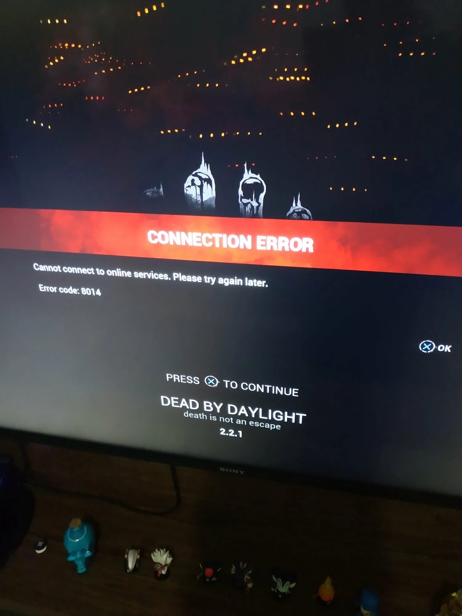 Сегодняшний день ошибка. Ошибка dead by daylight. ошибка 8014. dbd ошибка соединения.