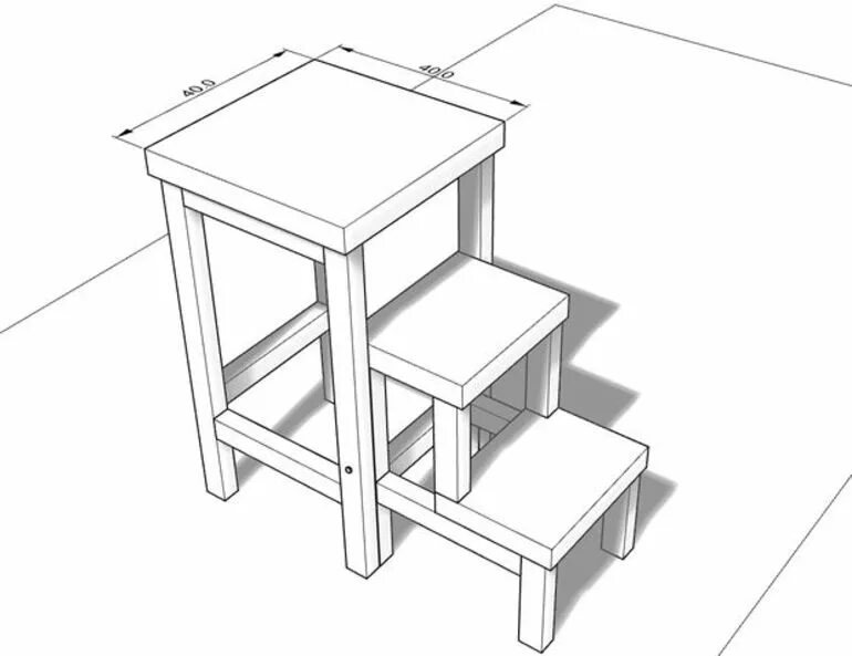 Чертеж стула стремянки из дерева. Табурет-стремянка СД-207 чертеж. Табурет-трансформер стремянка чертежи. Табурет лесенка 2 ступени чертеж. Стремянка-табурет 2 ступени трансформер чертеж
