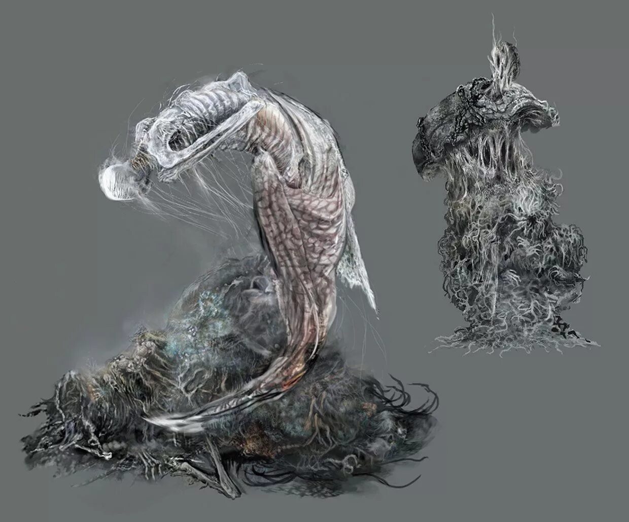 Дарк соулс монстры. Дарк соулс концепт арт. dark souls монстры арт. dark souls 3 concept art. чудовище греха dark souls 3.