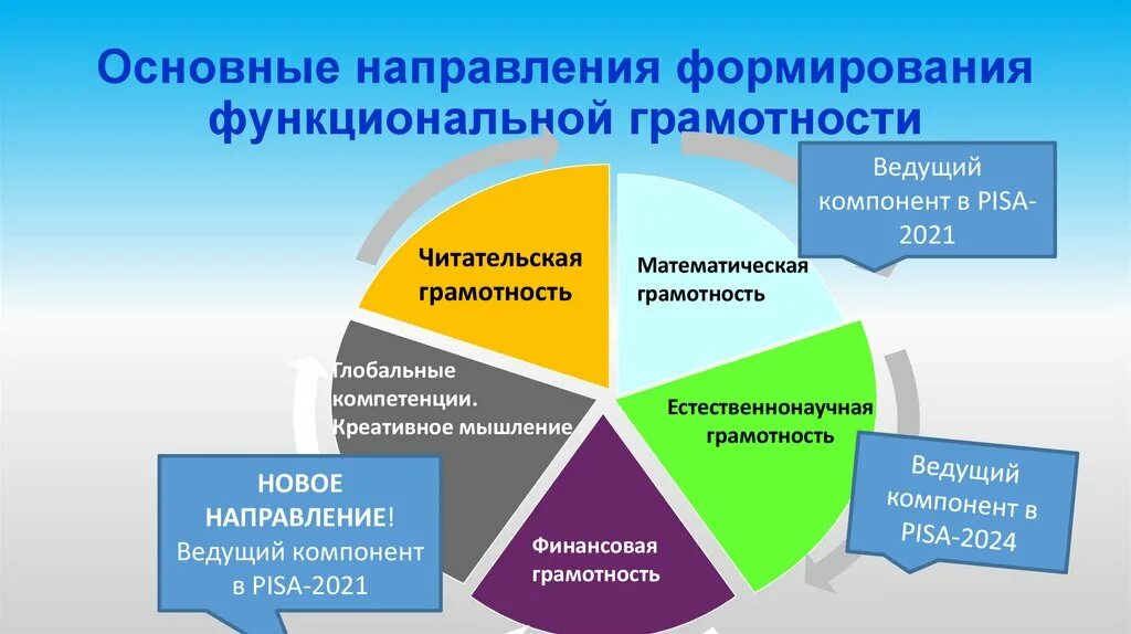 Естественнонаучная компетенция. Креативные компетенции функциональной грамотности. Основные направления формирования функциональной грамотности. Глобальные компетентности функциональная грамотность. Функциональная грамотность креативное направление.