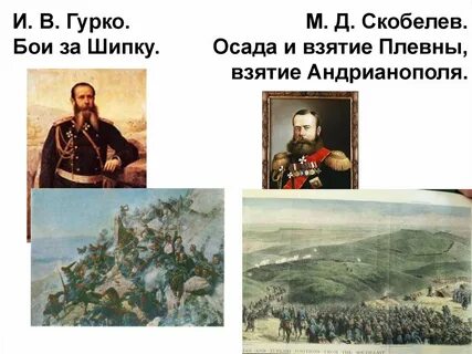 Укажите личность которая связана с осадой плевны