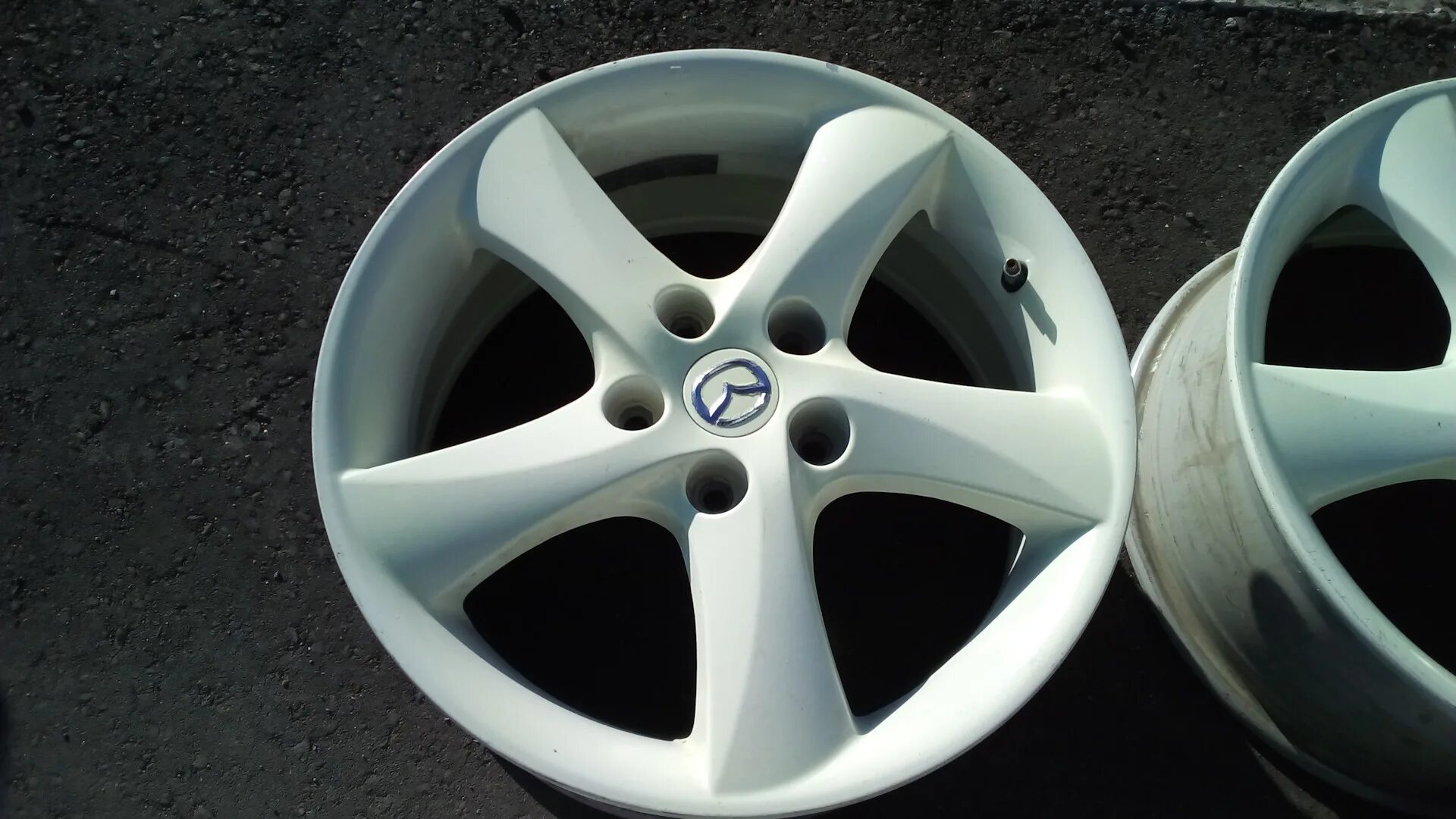 Ставрополь.Обменяю комплект оригинальных колес мазда R17 - Mazda 6 (3G) GJ, 2,5 