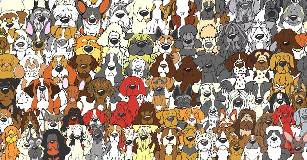 Найди кота среди собак. Найди собачку. Головоломка найди. Найди панду среди снеговиков. Найди собачку.