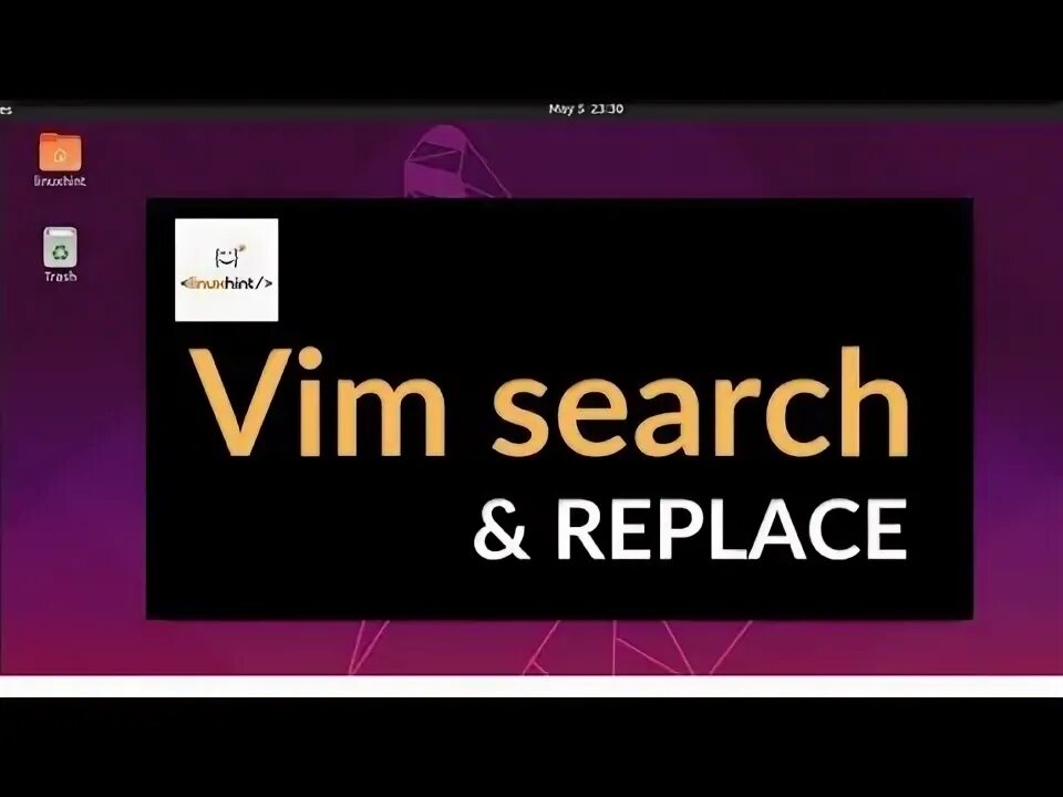 Vim replace. Vim replace