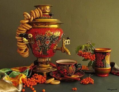 Самовар чашка