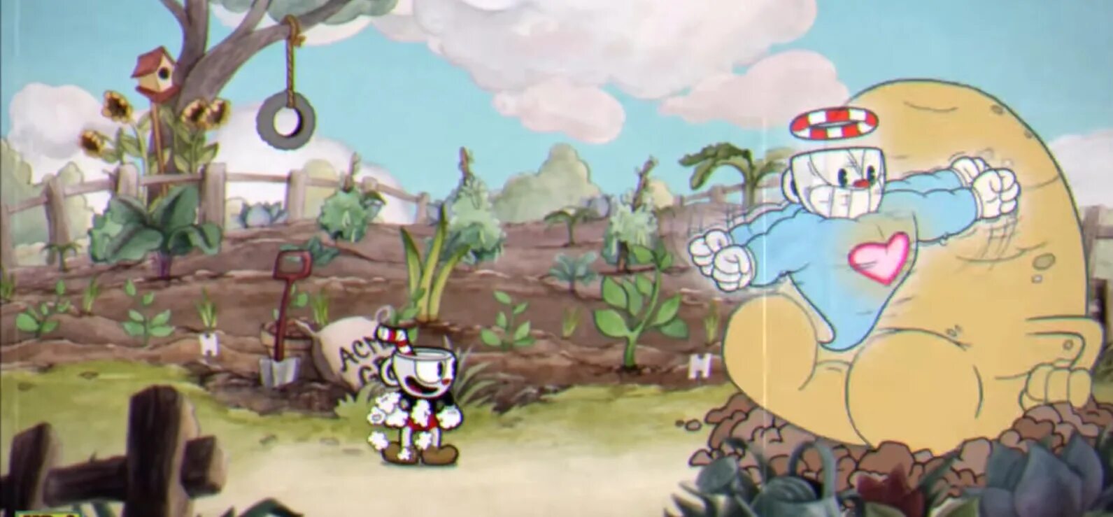 Cuphead botanic panic. Caphead игра геймплей. Cuphead кладбище. Капхед парирование. Могила капхед.